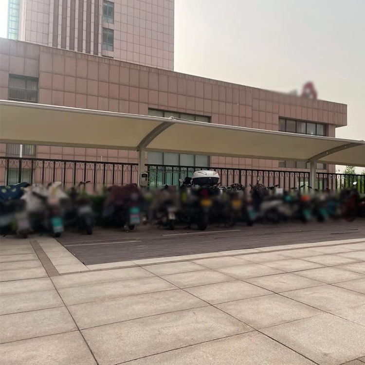 灵川县膜结构电动车棚